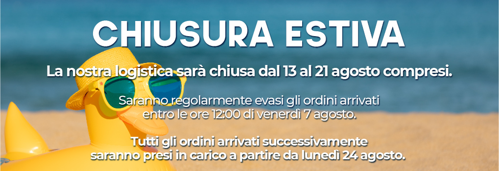 Chiusura estiva 2026